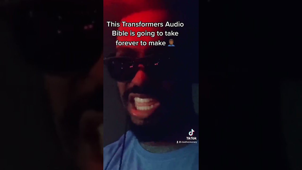 If Transformers Narrated The Bible