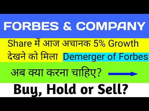 Demerger of FORBES | FORBES demerger | FORBES & COMPANY Share Price | FORBES & COMPANY latest news