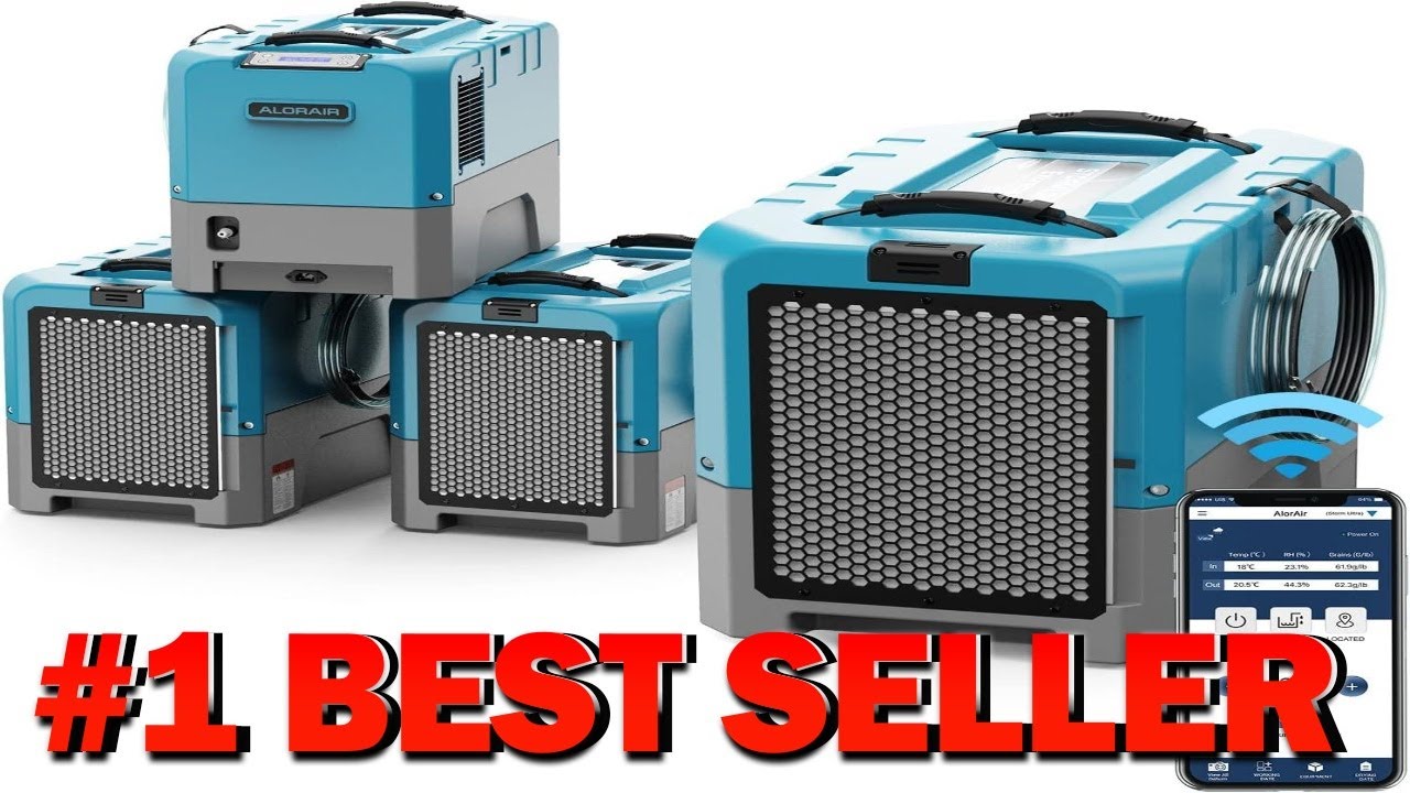 Коммерческий осушитель воздуха ALORAIR 180 PPD с интеллектуальным Wi-Fi для подвальных помещений ...