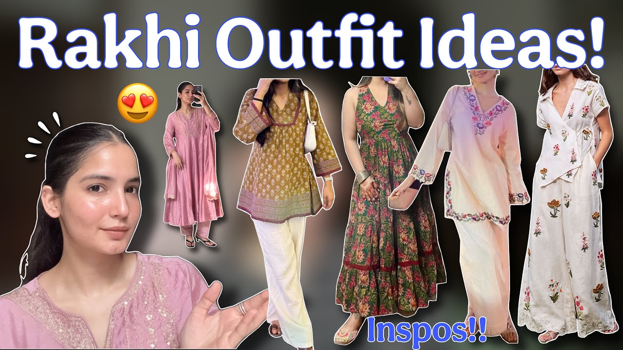 Formal Rakhi Rakhi Outfit Ideas!💡 What to wear on Rakhi🍀 Basic But Classy👚 Rakhi ...