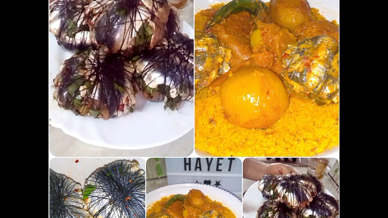 كسكسي بعصبان السردينة مع طريقة تحظير عصبان السردينة بكل التفاصيل