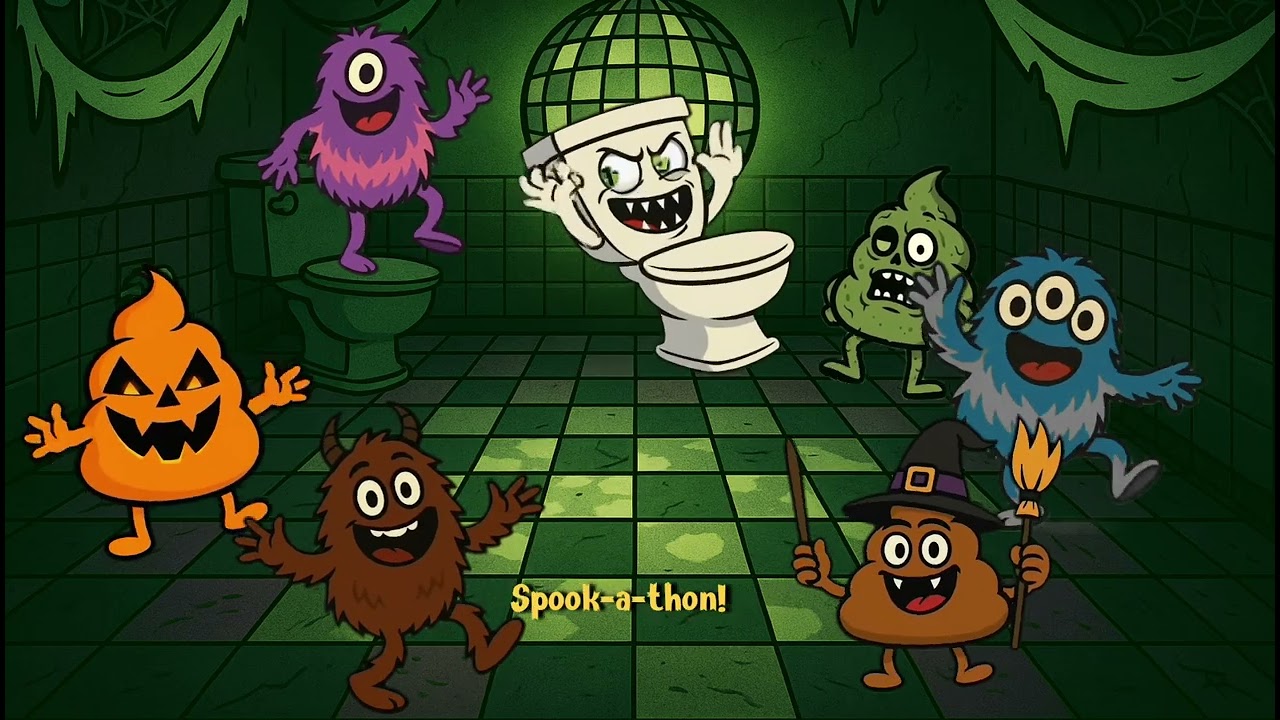 💩🎃 The Poo Poo Mountain Spook-a-Thon! — The Stinkiest Halloween Song You’ll Hear This Year!