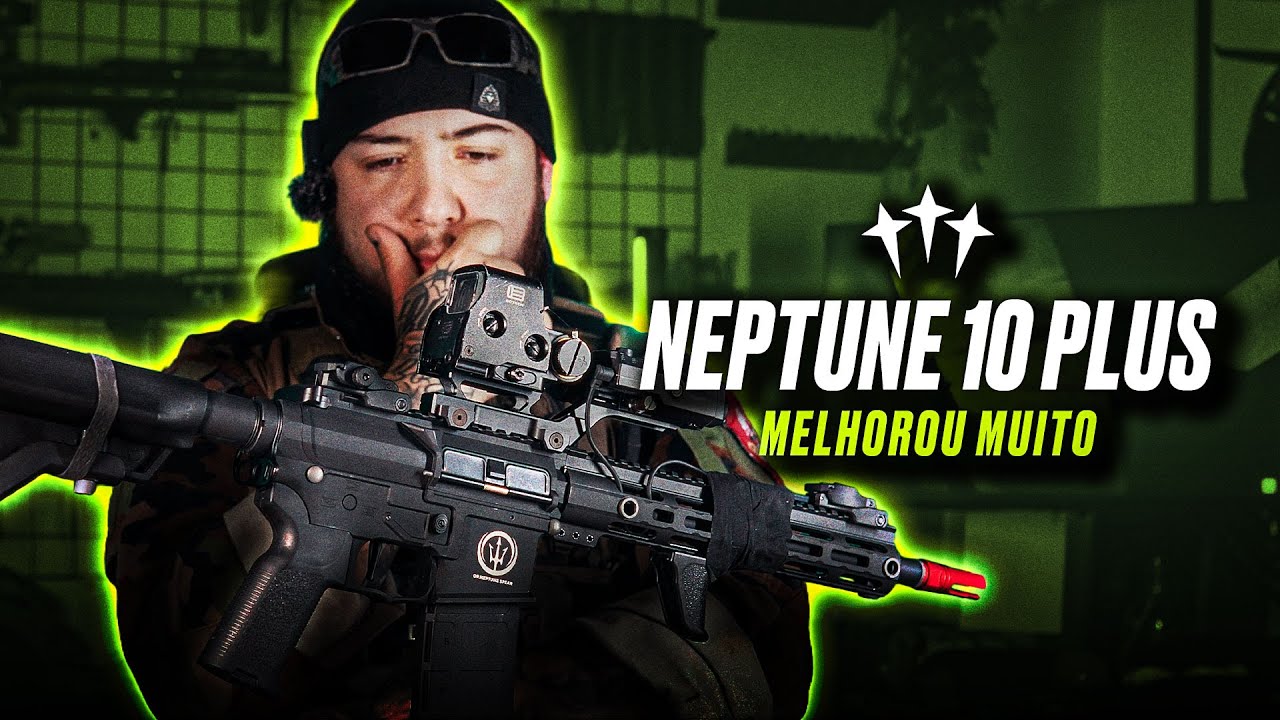O melhor equipamento de #Airsoft para começar em 2025 – Rossi Neptune 10 Plus
