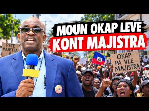Moun Okap pran lari a kont Majistra Saint Croix. | NIGHLINE SAINT LOUIS