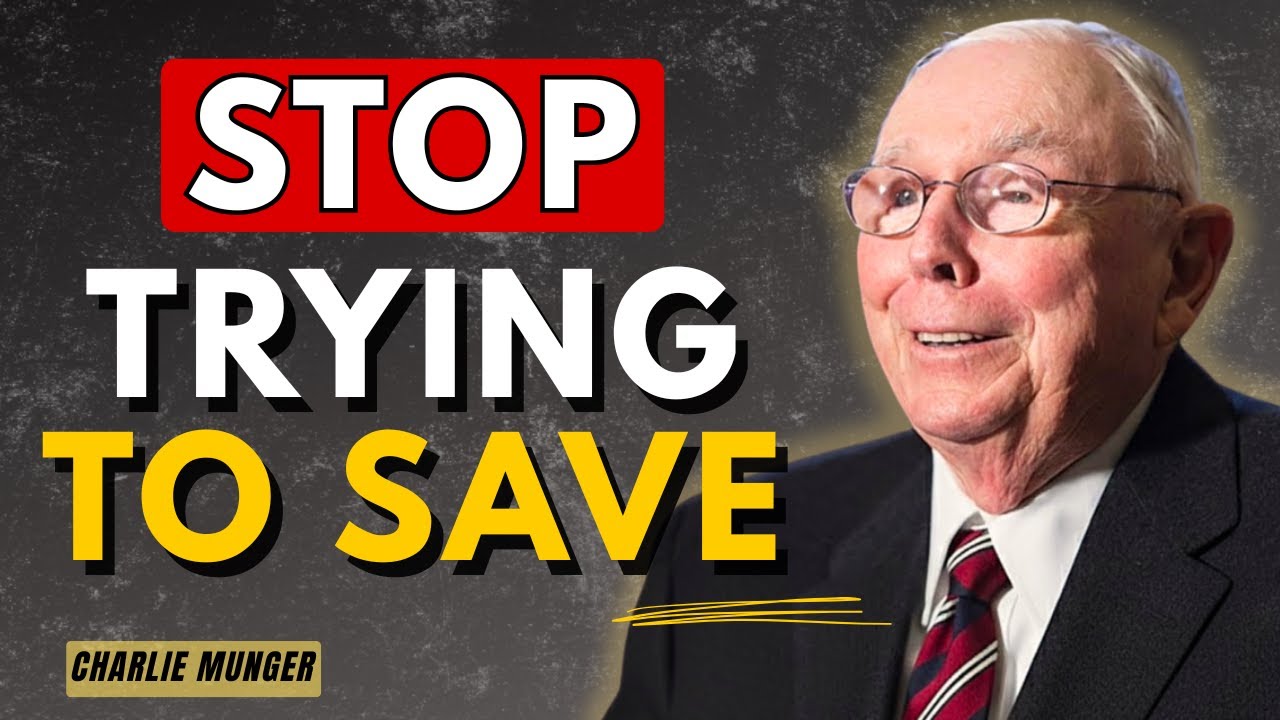 Charlie Munger: Why You Can’t Save Money (And It’s Not Your Fault)