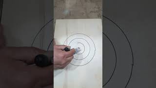 Carpenter Secret Trick: Perfect Hinge Layout in Seconds 🔥