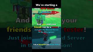 😱YOU CAN BE A TESTER - NEW RPG GAME ON ROBLOX!💥 #roblox #shorts