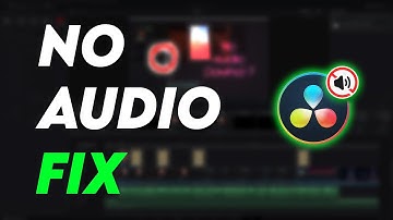 How to FIX No Audio in Davinci Resolve 19