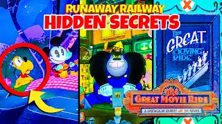 Top 10 Hidden Secrets in Mickey and Minnie Runaway Railway  Disney World