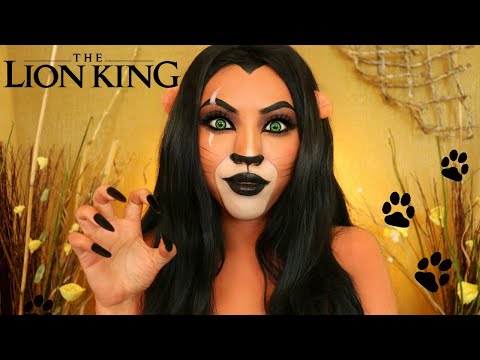 Disney's Lion King 'SCAR' Makeup Transformation !!!