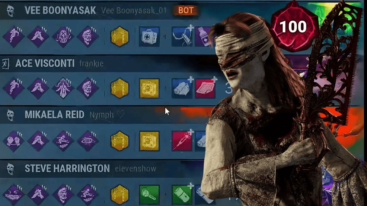 P100 nurse against SWF Tryhard Dead by Daylight - YouTube