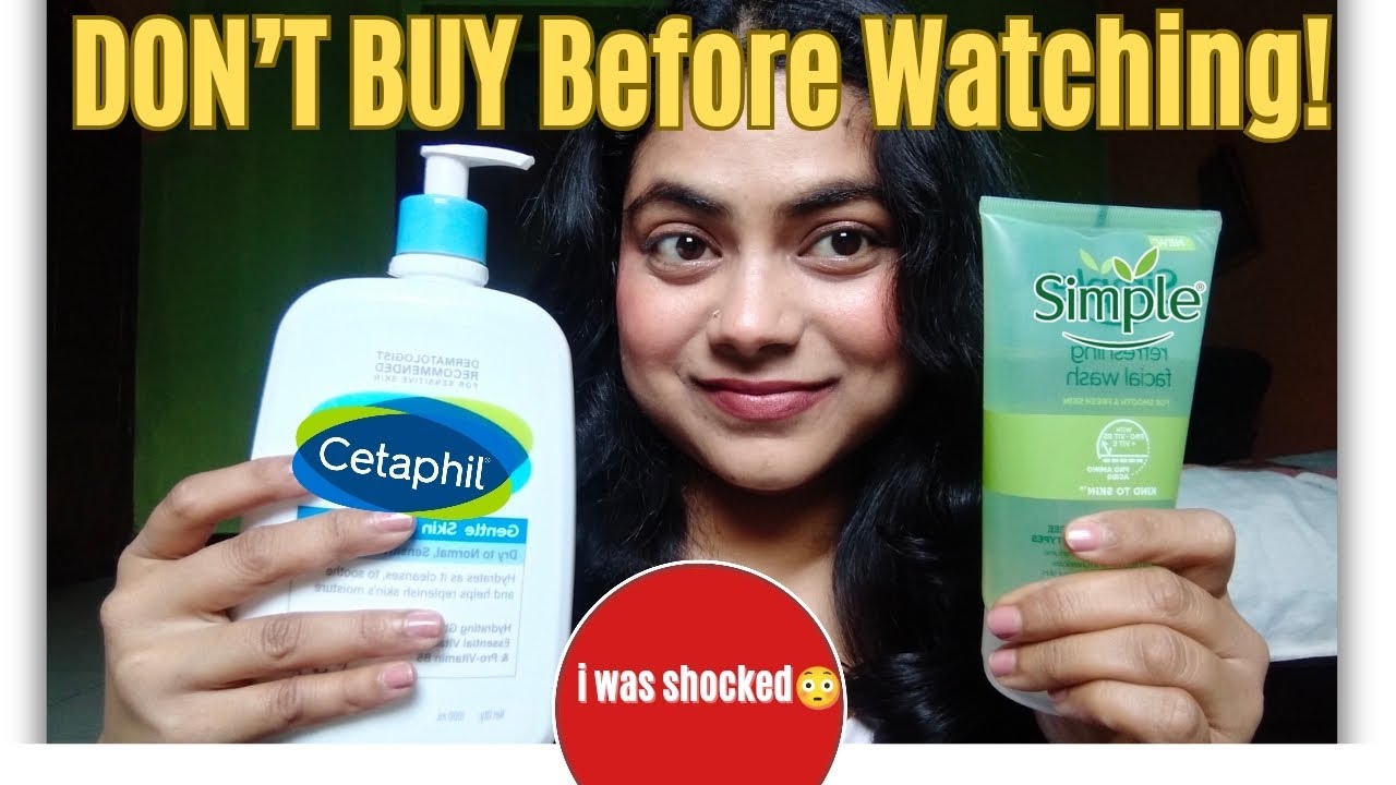 Simple vs Cetaphil 😳 Which Face Wash is Actually Better in 2026?