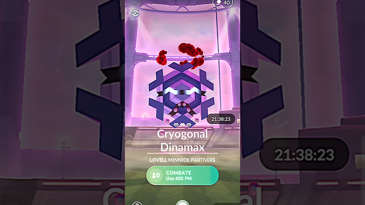 ✨ ¡CRYOGONAL DINAMAX en Pokémon GO! 🔥 CAPTURA ÉPICA 