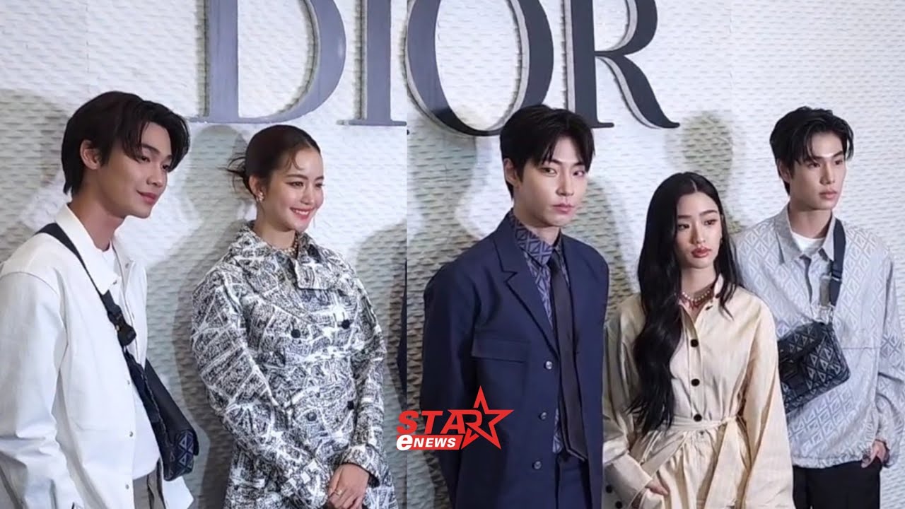 ฮวังอินยอบ (Hwang In Youp) พร้อมด้วย โบว์, ดิว , ตู, ภูวิน เยี่ยมชมบูติค Dior ที่ห้างไอคอนสยาม