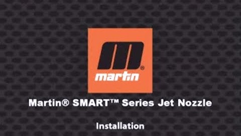 Smart Series Jet Nozzle Installation