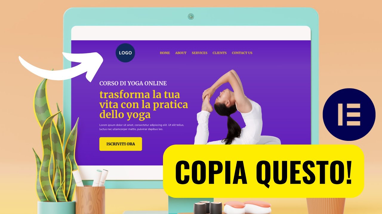 Come Creo Header e la Hero di un Sito Web con Wordpress + Elementor
