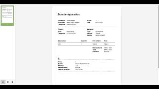 Logiciel de gestion de réparations - برنامج تسيير محل صيانة screenshot 1