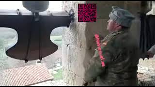 Ya instaladas las campanas en #Navamuel.es