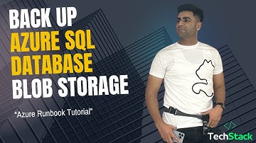 How to Back Up an Azure SQL Database to Blob Storage | Azure Runbook Tutorial