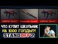 ЧТО КУПИТ ШКОЛЬНИК НА 1000 ГОЛДЫ В STANDOFF 2 ОТКРЫТИЕ 10 ЧИТЕРСКИХ КЕЙСОВ ЭТО НОЖ???