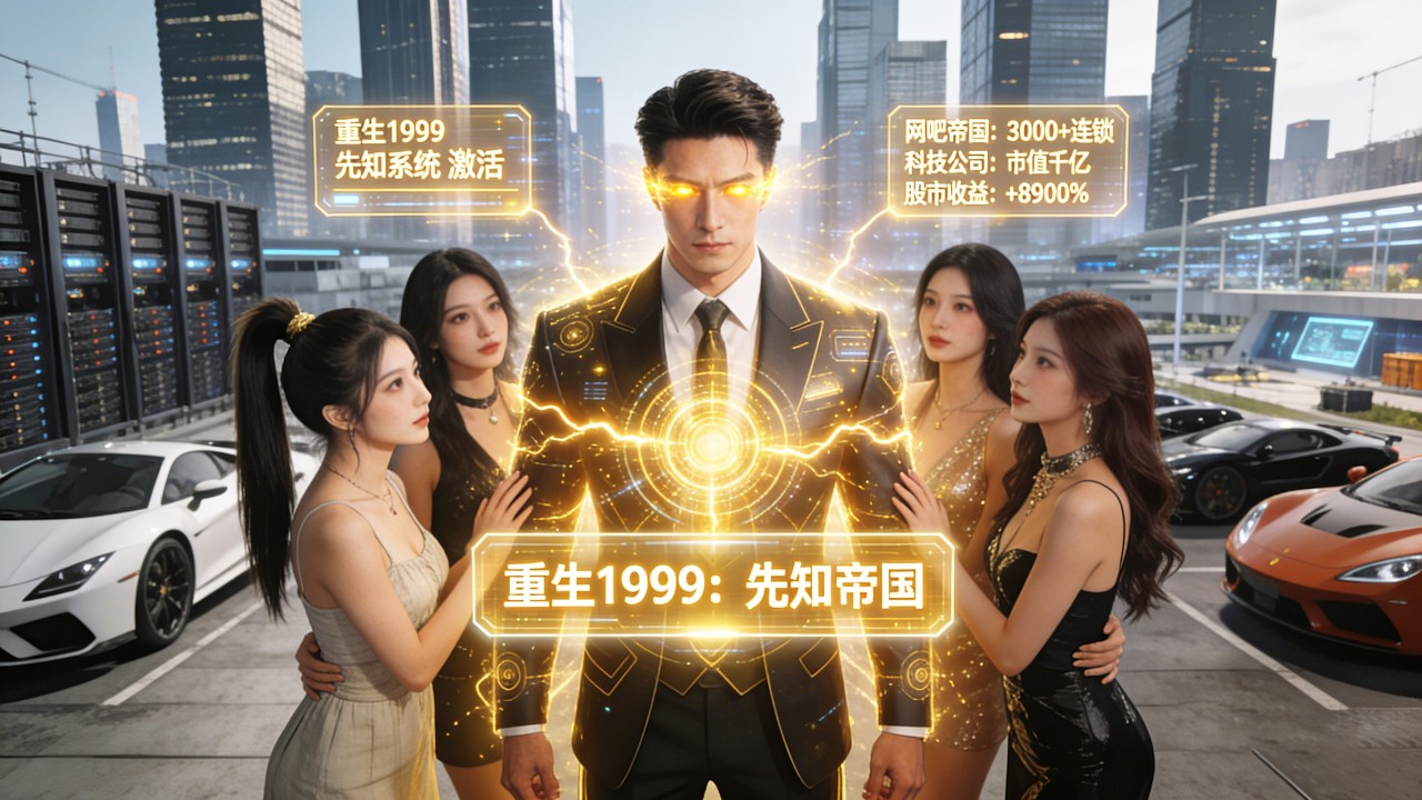 重生1999高考后，先知开挂！网吧系统起家，股市房产狂飙，逆袭亿万富豪