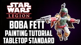 Boba Fett Painting Guide - Star Wars Legion - Basic Tabletop Standard
