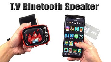 Bluetooth Speaker with Cool Graphic Effects! (TIVOO) [4K] 21:9