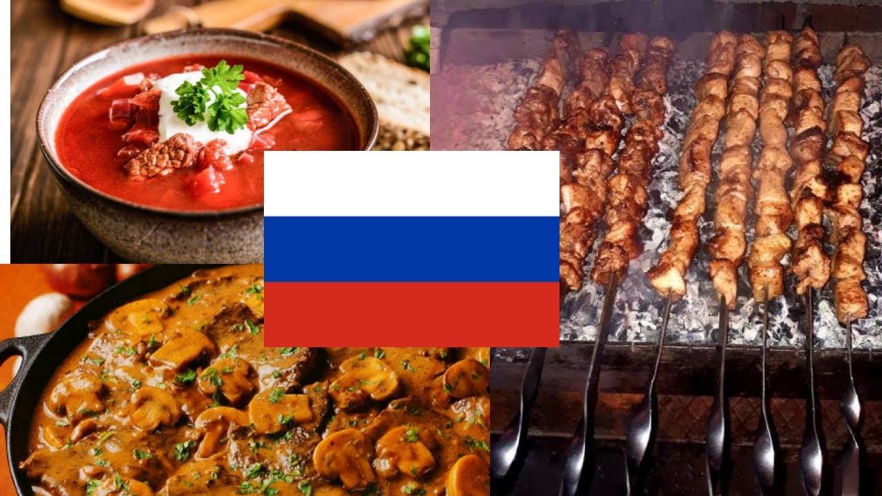 TOP 10 Most Popular RUSSIAN Foods and Dishes YouTube