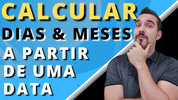 Como CALCULAR DIAS & MESES a PARTIR de uma DATA no Google Sheets (DATAM) | Planilhas Google