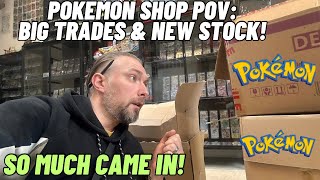 Pokémon Shop POV: Big Trades & New Stock!