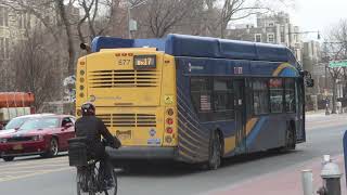 MTA NYCT 2016 NFI XN40 on the Bx17 departing Fordham Terminal