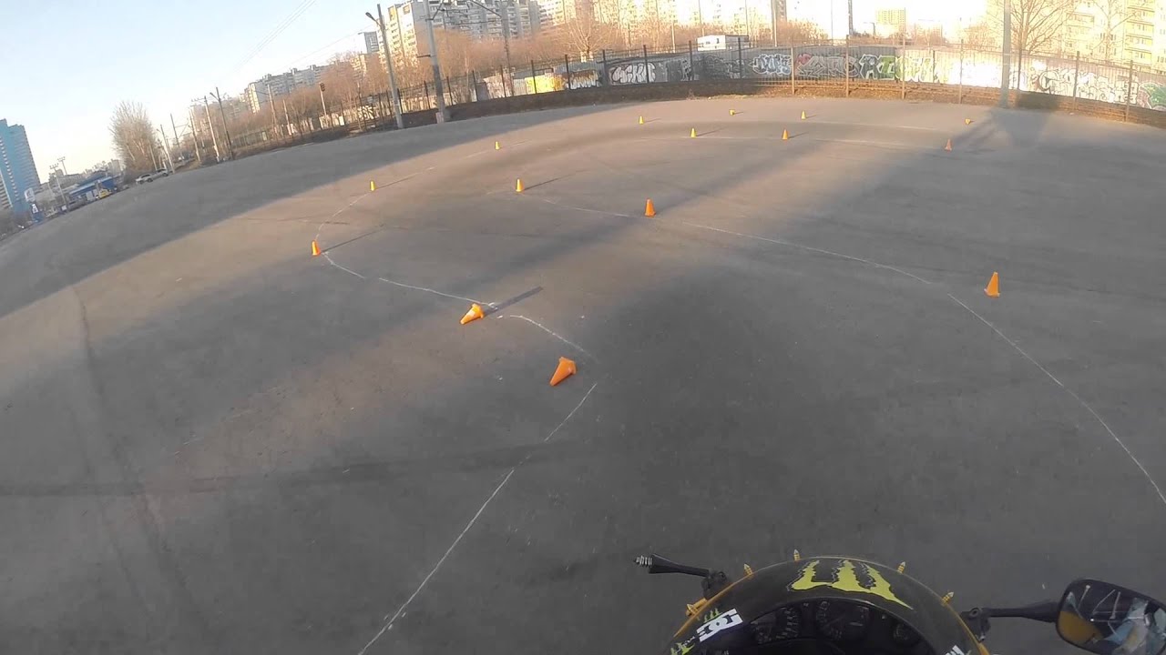 motogymkhana technique открытие сезона Gymkhana by Kisulya