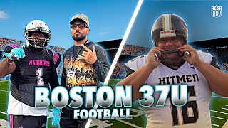 BOSTON 37U FOOTBALL IS WILD 😂🔥 (Haverhill Hitmen Vs Mass Warriors)