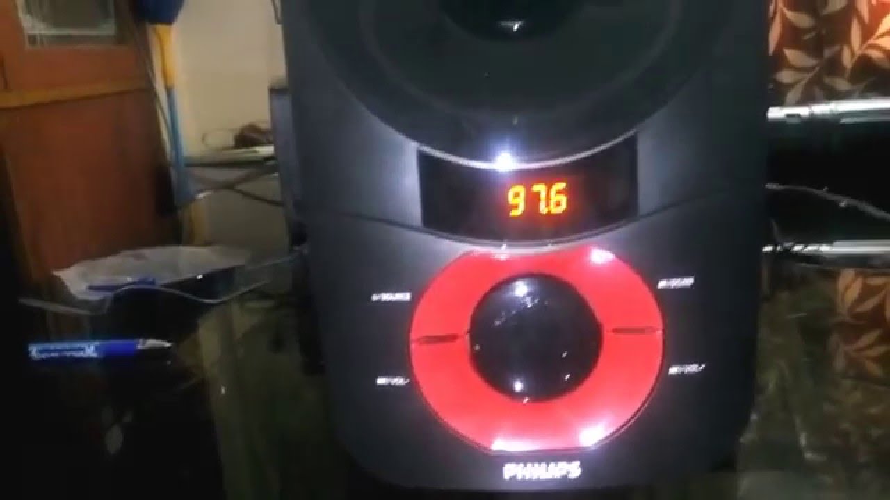 Philips Music system 6000 pmpo Review YouTube