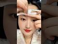Eyebrow Shaping ASMR ✨ So Satisfying #shorts#viral #handmade