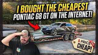 I Bought the Cheapest Pontiac G8 GT on Marketplace!