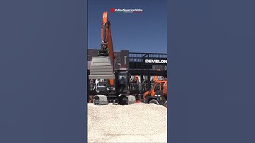 Develon at Bauma 2025 - Autonomous Excavator DX225 AI Real X #bauma2025 #shorts