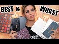 BEST & WORST EYESHADOW PALETTES!