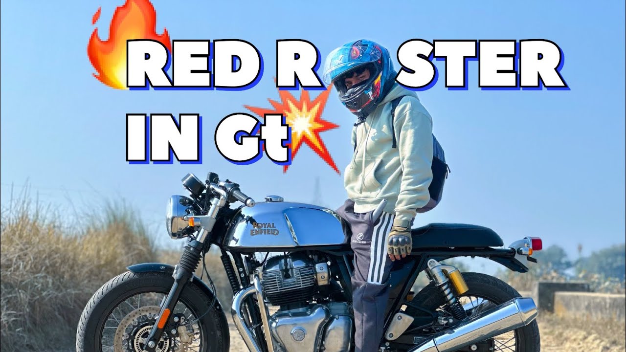 Red rooster finally lga diye apni continental gt 650 me | full bassy sound