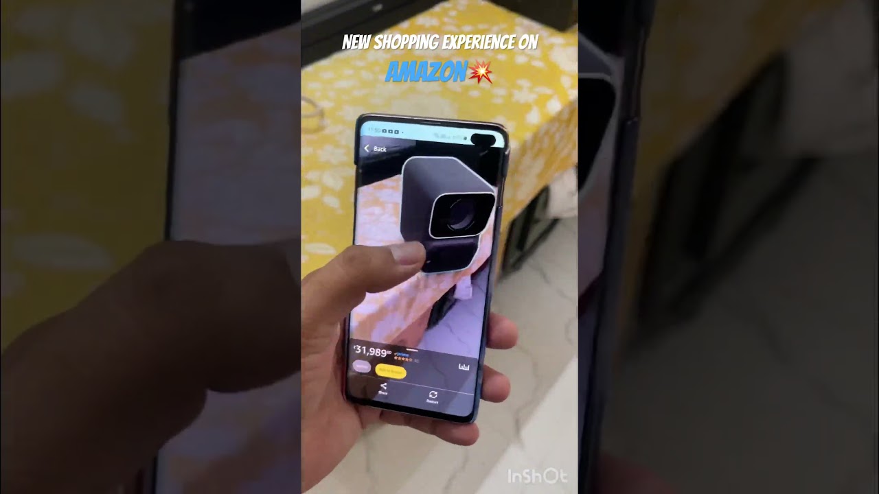 AR shopping Experience on Amazon 🎁🔥