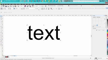 Corel Draw Tips & Tricks Change Text Size a little at a time