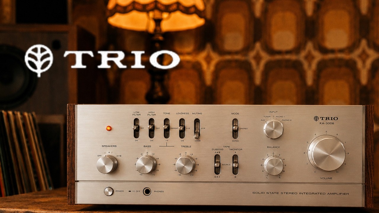 TRIO KA-3006】1974年モデル癒しのTRIOヴィンテージアンプ ヤフオク