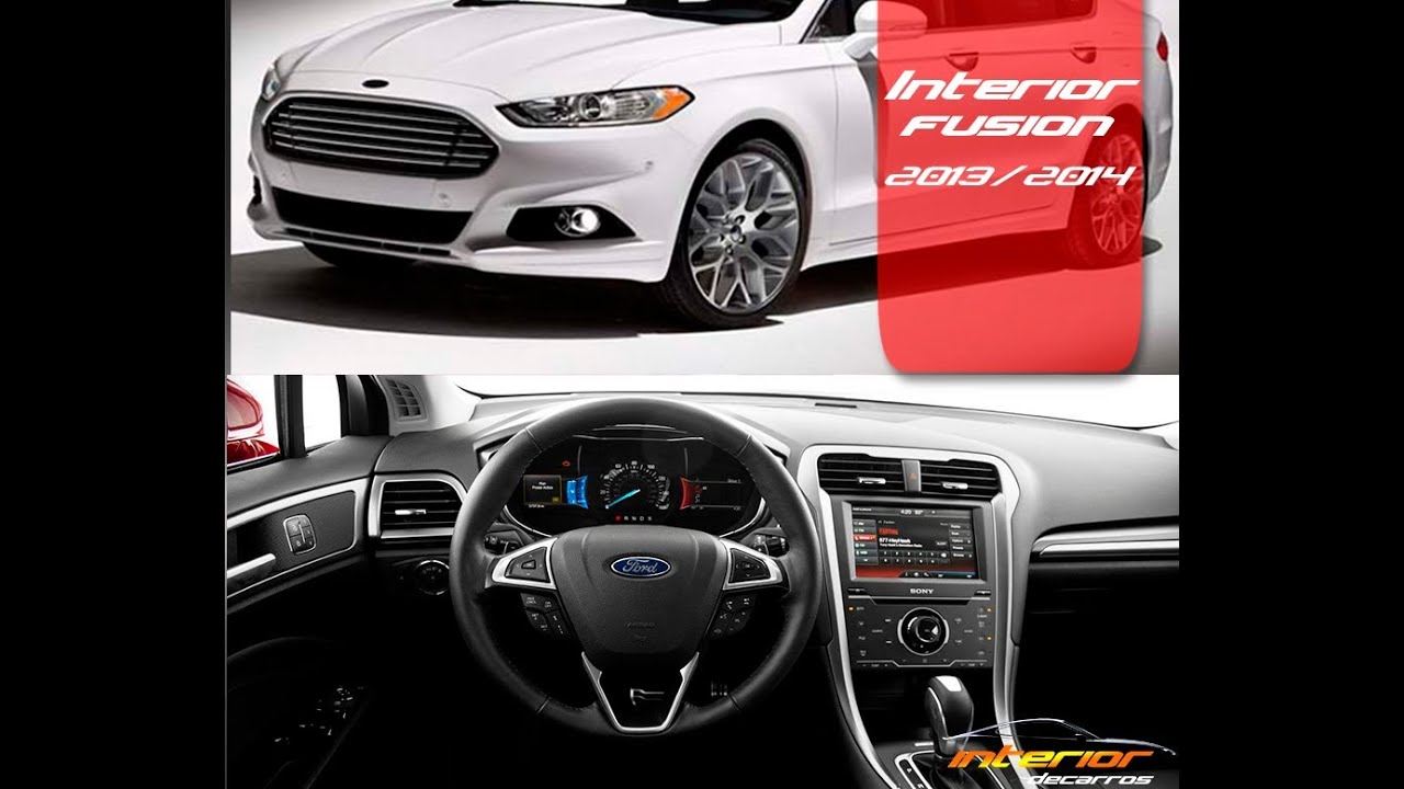 Ford Fusion 2013/2014 - Interior - YouTube