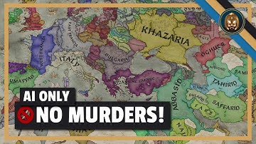 Intriguing | Crusader Kings 3 | Ai Only Timelapse | 867 Start