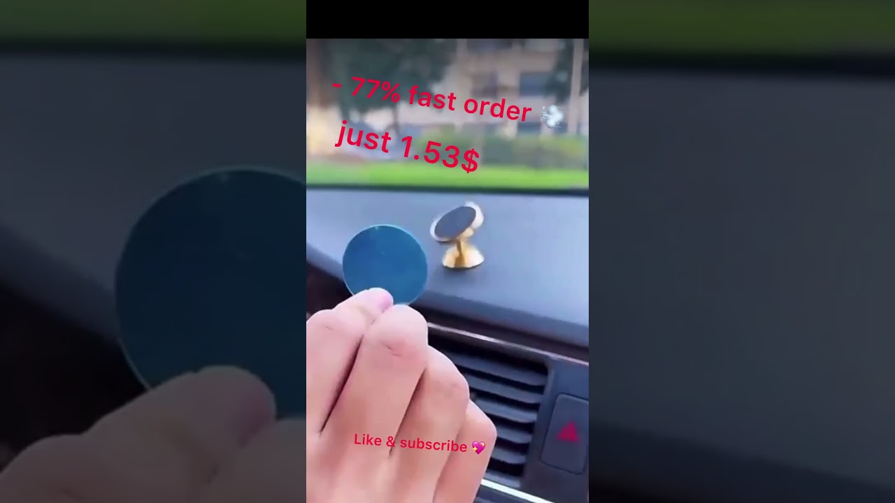 Upgrade Your Car with This Magnetic Phone Holder Stand 