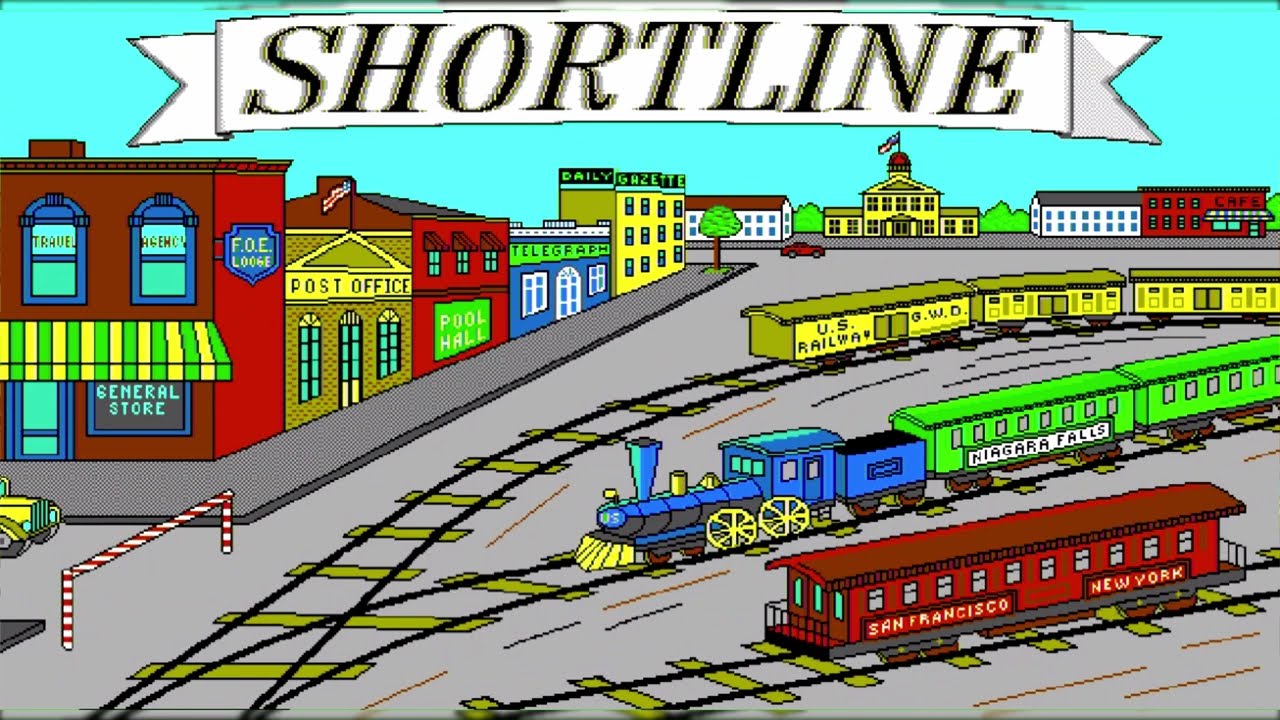 Shortline. Строительство железной дороги (DOS 1992)