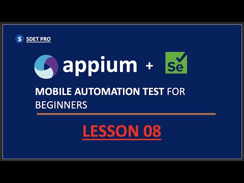 Mobile Automation | Lesson 08 | Make a Util AppiumDriver Class