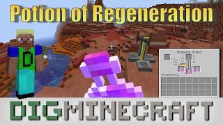 Splash Potions: How To Make A Regeneration 2 Potion In Minecraft