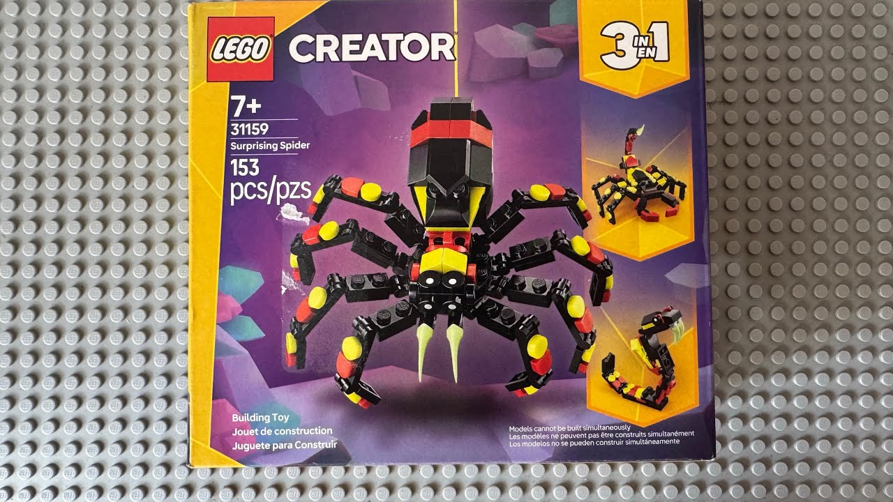 Lego Creator Spider Build 