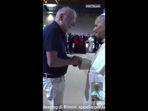 Video Visita di Leone al Meeting di Rimini: appello per la pace